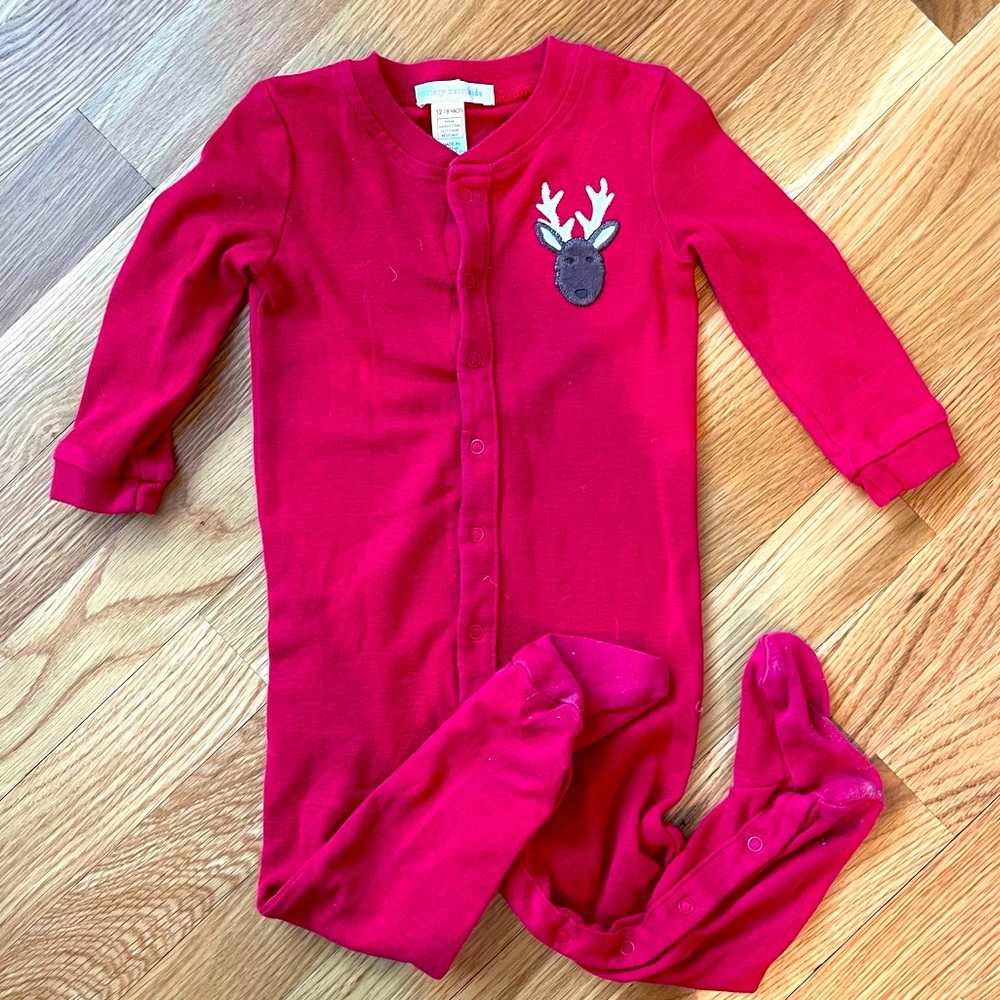Pottery barn kids reindeer outfit